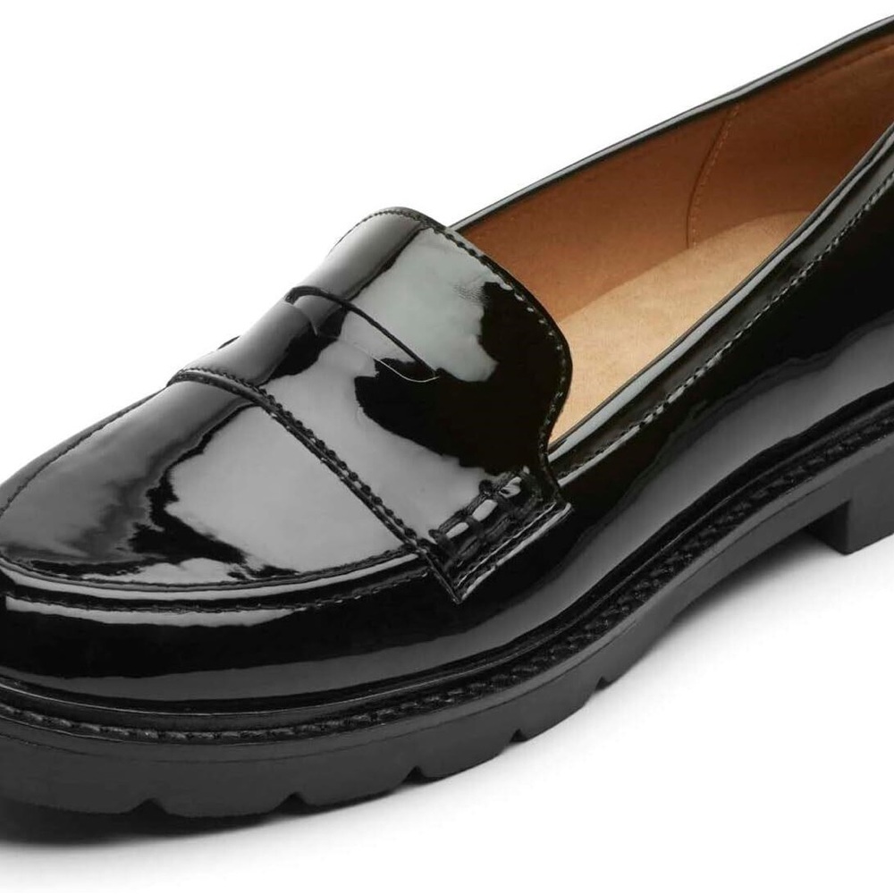 Rockport Women's Kacey Penny Loafer Flat, Size 6